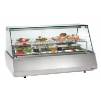 Vitrină frigorifică 3/1 GN, cu geam frontal drept, 406052, Bartscher