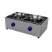 Gas cookers top 2 burners, transversal Primax Chef serie Safari MG0603