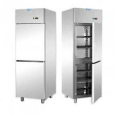 Stainless Steel 600 Refrigerated Cabinet designed for low temperature remote condensing unit Tecnodom AF06EKOMBTSG