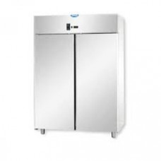 2 doors Low Temperature Stainless Steel 1200 Refrigerated Cabinet Tecnodom AF12EKOMBT