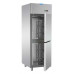Холодильный шкаф GN 2/1 из нержавеющей стали, c 2 маленькими дверьми , с низкой температурой , Tecnodom  A207EKOMBT