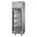 Холодильный шкаф GN 2/1 из нержавеющей стали, c стеклянной дверью , с нормальной температурой ,с 1 неоновым светом внутри, Tecnodom AF07EKOMTNPV