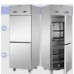 2 half doors double temperature (NT + LT) Stainless Steel GN 2/1 Refrigerated Cabinet, Tecnodom A207EKOPN