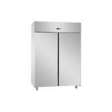 2 doors Low Temperature Stainless Steel GN 2/1 Refrigerated Cabinet , Tecnodom AF14EKOMBT