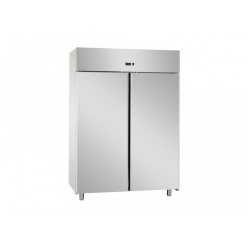 Dulap frigorific GN 2/1, static, cu 2 uși  , din oțel inoxidabil , cu temeperatura joasă, Tecnodom AF14EKOMBT