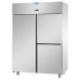 Холодильный шкаф GN 2/1 из нержавеющей стали, с 3 дверьми, с низкой температурой ,Tecnodom A314EKOMBT
