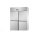 Холодильный шкаф  600x400 из нержавеющей стали, для кондитерских изделий с 4 маленькими дверьми, с нормальной температурой , Tecnodom A414EKOMTNPS