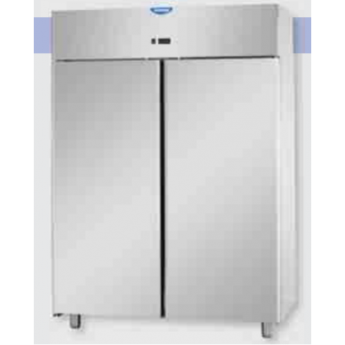 2 doors Low Temperature Stainless Steel 600x400 Refrigerated Pastry Cabinet , Tecnodom AF14EKOMBTPS
