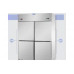 Dulap frigorific static GN 2/1, cu 4 uși mici, din oțel inoxidabil , cu temperatură dublă (NT + LT), Tecnodom A414EKOPN