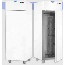 Холодильный шкаф 600x400 , из нержавеющей стали, низкой температурой, с белым листом, для кондитерских изделии, Tecnodom AF07ISOMBTPSW