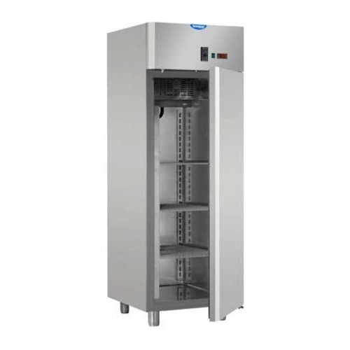 Stainless Steel GN 2/1 Refrigerated Cabinet designed for Normal Temperature remote condensing unit , Tecnodom AF07ISOMTNSG