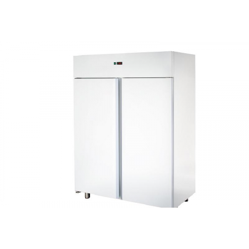 Dulap frigorific static GN 2/1 din oțel inoxidabil ,cu temperatură normală, cu fon alb, Tecnodom AF14ISOMTNW