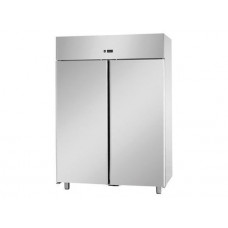 2 doors Normal Temperature Stainless Steel GN 2/1 Refrigerated Fish Cabinet,Tecnodom AF14ISOMTNFH