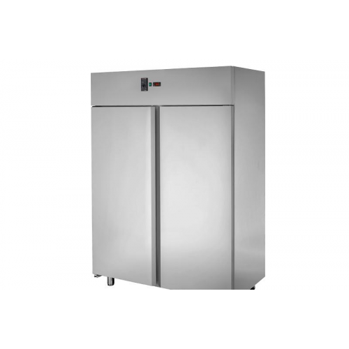 Dulap frigorific GN 2/1 din oțel inoxidabil ,cu 2 uși , cu temperatură normală, fon alb, pentru patiserie, Tecnodom AF14ISOMTNPS