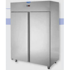 2 doors Stainless Steel GN 2/1 Refrigerated Cabinet designed for Normal Temperature remote condensing unit ,Tecnodom AF14ISOMTNSG