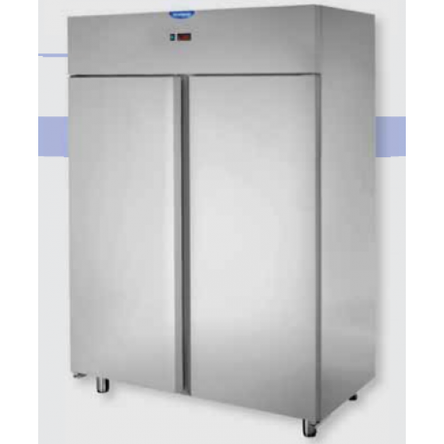 Dulap frigorific din oțel inoxidabil ,GN 2/1 proiectat pentru unitatea de condensare cu temperatură normală de la distanță, Tecnodom AF14ISOMTNSG