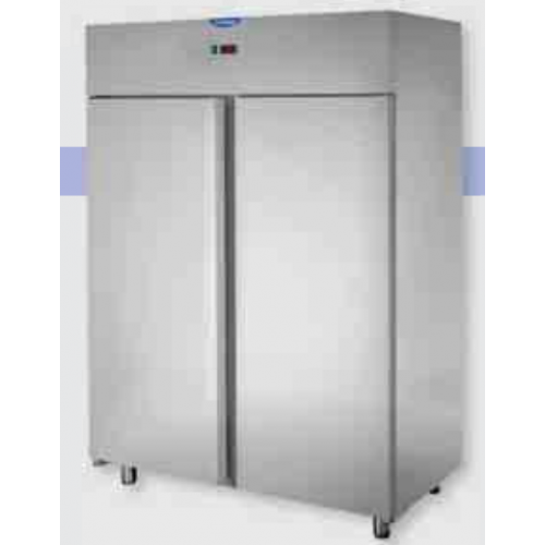Dulap frigorific din oțel inoxidabil ,GN 2/1 proiectat pentru unitatea de condensare cu temperatură joasă de la distanță, Tecnodom AF14ISOMBTSG