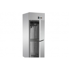 2 half doors Normal Temperature Stainless Steel 600x400 Refrigerated Pastry Cabinet, Tecnodom A207MIDMTNPS