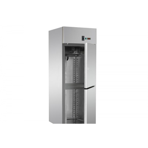 Холодильный шкаф 600x400, из нержавеющей стали ,с 2 маленькими дверьми, с нормальной температурой, для кондитерских изделий , Tecnodom  A207MIDMTNPS