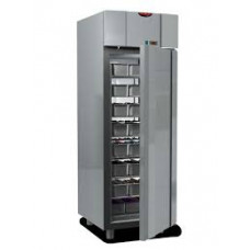 Stainless Steel GN 2/1 Refrigerated Cabinet designed for low Temperature remote condensing unit, Tecnodom AF07MIDMBTSG