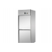Dulap frigorific static din oțel inoxidabil ,GN 2/1, cu 2 uși mici,  cu temperatură normală, pentru carne Tecnodom A207MIDESAC