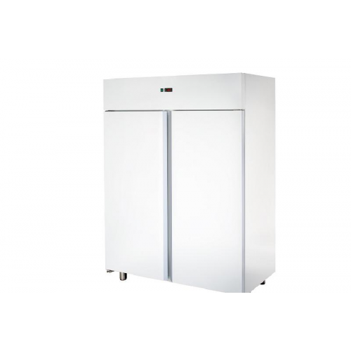 2 doors Low Temperature Stainless Steel GN 2/1 Refrigerated Cabinet , Tecnodom AF14MIDMBT