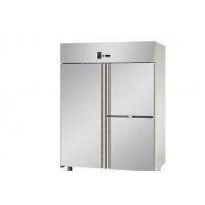 Холодильный шкаф GN 2/1, из нержавеющей стали, с 3 дверьми, с низкой температурой, Tecnodom  A314MIDMBT