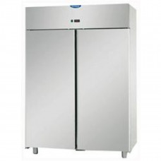 2 doors Normal Temperature Stainless Steel 600x400 Refrigerated Pastry Cabinet, Tecnodom AF14MIDMTNPS