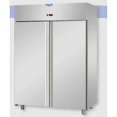 2 doors Low Temperature Stainless Steel 600x400 Refrigerated Pastry Cabinet, Tecnodom AF14MIDMBTPS