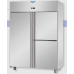 Dulap frigorific din oțel inoxidabil ,GN 2/1, cu 3 uși , cu temperatură normală,pentru unitatea de condensare la temperatură joasă, Tecnodom A314MIDMBTSG