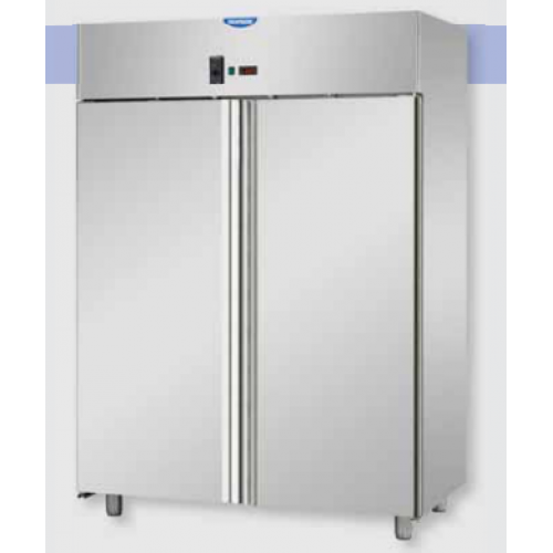 Dulap frigorific static din oțel inoxidabil ,GN 2/1, cu 2 uși , cu temperatură normală, pentru carne Tecnodom AF14MIDESAC