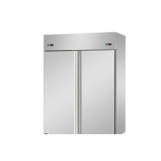 2 doors double temperature (LT + LT) Stainless Steel GN 2/1 Refrigerated Cabinet,Tecnodom AF14MIDNN