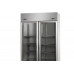 Холодильный шкаф GN 2/1, из нержавеющей стали, с 2 стеклянными дверьми,с двойной температурой (LT + LT),с 2 неоновыми лампами внутри, Tecnodom  AF14MIDNNPV