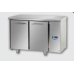 Masă frigorifică, din otel inoxidabil, cu 2 uși GN 1/1, conceput pentru unitatea de condensare cu temperatură normală de la distanță ,Tecnodom TF02EKOSG