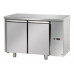 Морозильный стол, MID GN 1/1 из нержавеющей стали с 2 дверьми, предназначенный для выносного конденсатора нормальной температуры, Tecnodom TF02MIDSG