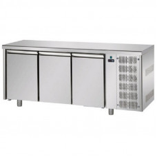 3 doors Low Temperature Stainless Steel GN 1/1 Refrigerated Counter, Tecnodom TF03MIDBT