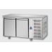 Masă frigorifică de patiserie, din otel inoxidabil, 600x400, cu 2 uși, Tecnodom TP02MID