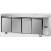 Кондитерский морозильный стол ,600x400, из нержавеющей стали с 4 дверьми, предназначенный для выносной конденсатора с нормальной температурой, Tecnodom TP04MIDSG