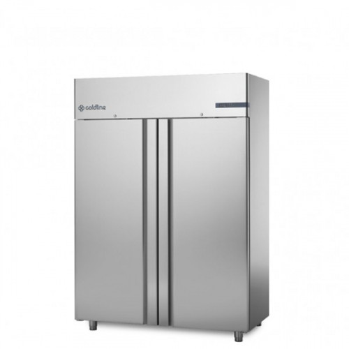 Dulap frigorific ,cu unitate integrată, cu 2 uși, 1200 l, temp.-18°-22°C , Coldline A120/2BE