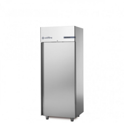 Холодильный шкаф Master GN2/1, с встроенным агрегатом, c 1 дверью, на 650 л, темп.0°+10°C, Coldline A80/1NU