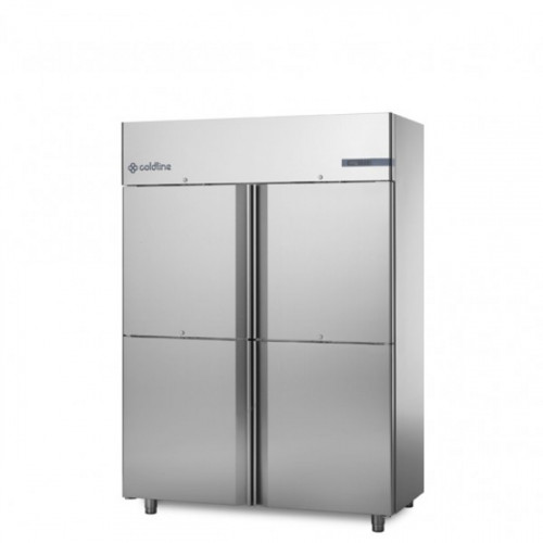 Dulap frigorific Master , cu unitate integrată , cu 4 uși, 1200 l, temp.  0°+10°C, Coldline A120/4N