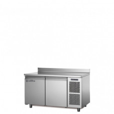 Холодильный стол кондитерский, EN60×40, c 2 дверьми,c столешницей и c бортиком, с встроенным агрегатом, темп. -2°+8°C, Coldline TA13/1MJ