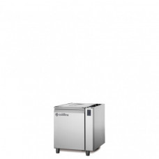 Masă frigorifică de patiserie, EN60×40, cu unitate de la distanță, cu 1 ușă ,fără suprafață de lucru, temp.-2°+8°C, Coldline TS09/1MJR