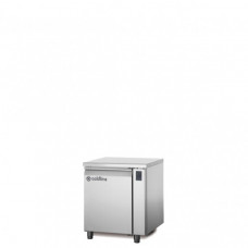 Masă frigorifică de patiserie, EN60×40, cu unitate de la distanță, cu 1 ușă,cu suprafață de lucru, fără plintă, temp.-2°+8°C, Coldline TP09/1MJR