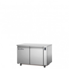 Холодильный стол кондитерский, EN60×40, c 2 дверьми, c столешницей,без бортика, с выносным агрегатом, темп. -2°+8°C, Coldline TP13/1MJR