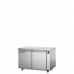 Masă frigorifică de patiserie, EN60×40, cu unitate de la distanță, cu 2 ușă, cu suprafață de lucru , fără plintă, temp.-2°+8°C, Coldline TP13/1MJR
