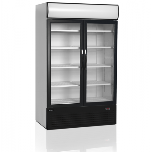 Холодильный шкаф-витрина, на 970 л, Tefcold FSC1200H-P