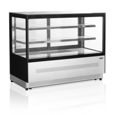 Refrigerated Display Counter,480 l, Tefcold LPD1500F-P/BLACK