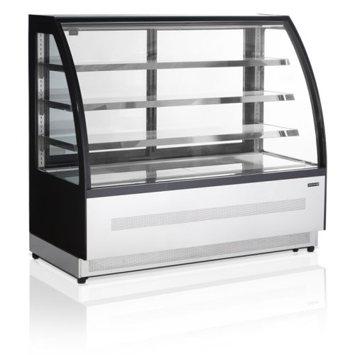 Refrigerated Display Counter, 480 l, Tefcold LPD1500C-P/BLACK