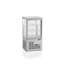 Vitrină frigorifică de masă ,60 l, Tefcold UPD60-I-GREY
